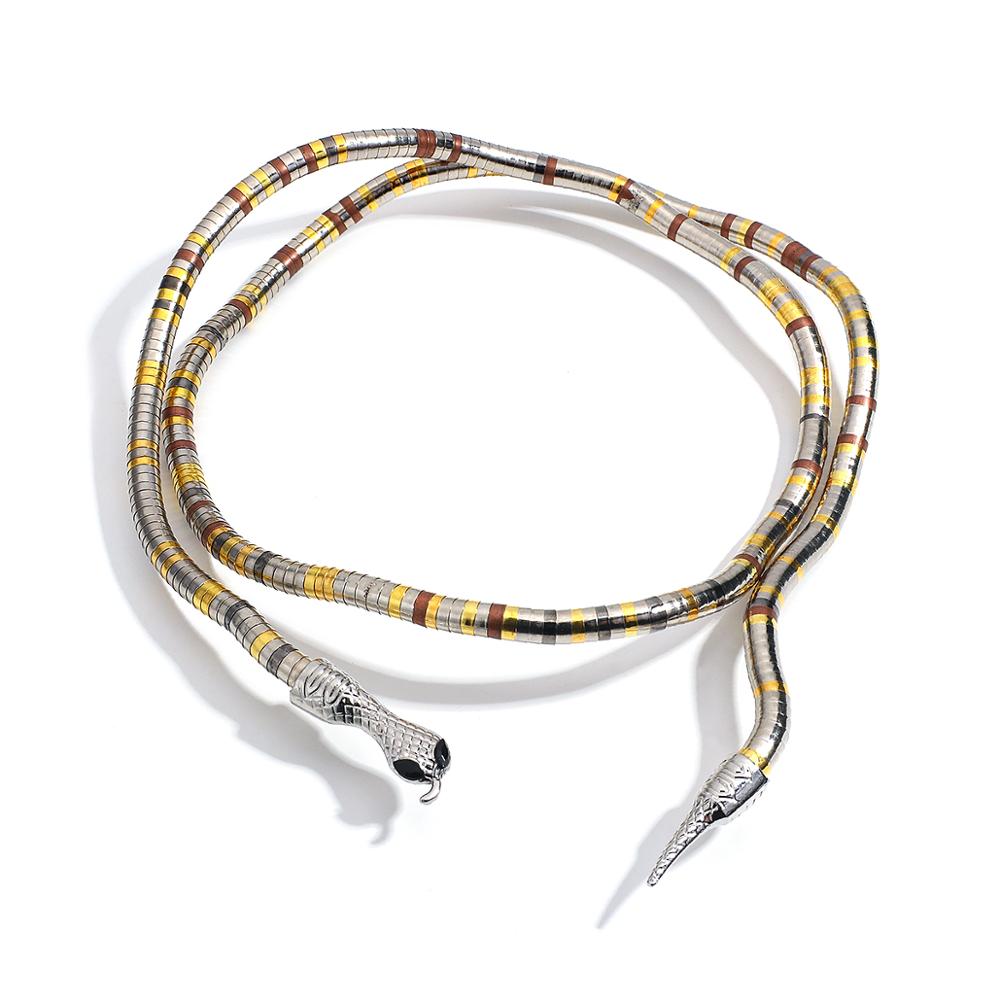 Collana tubo snake Multicolor MUST HAVE