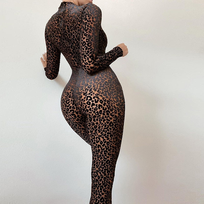 tuta intera leopard Camilla donna Khaki Insane Dress