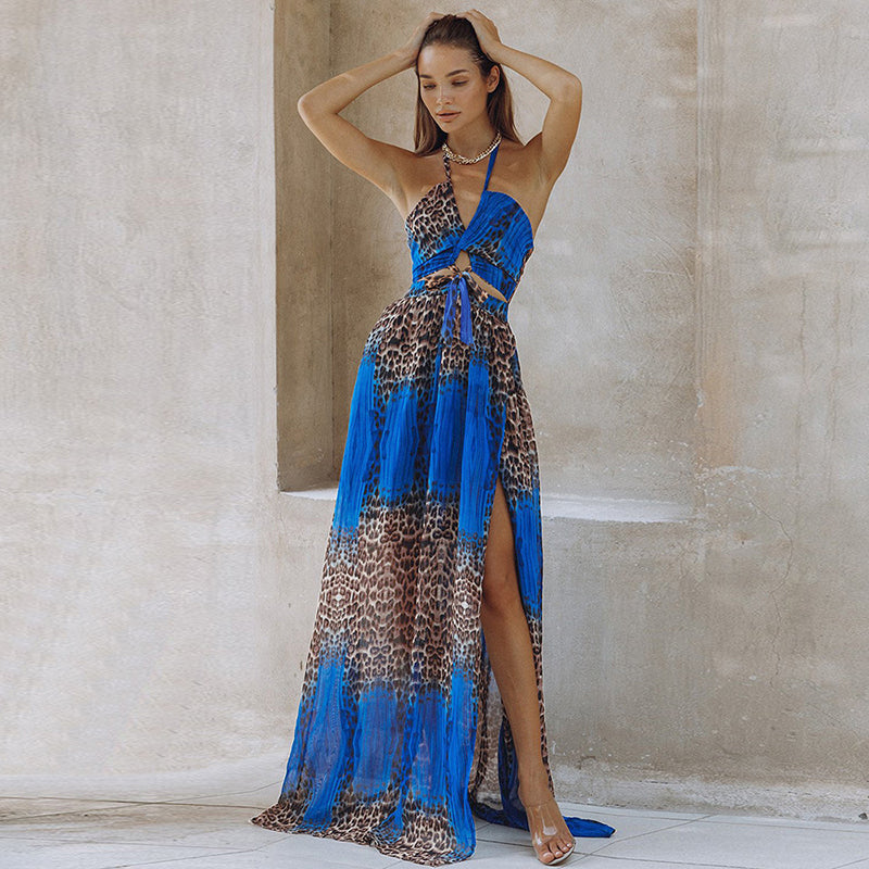 Abito lungo Amity Blue Insane dress