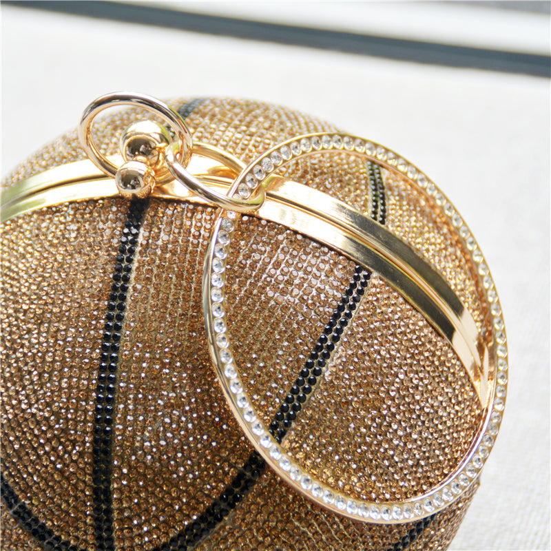 Borsa nba pallone basket gioiello clutch jewels Insane Dress