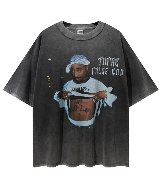 Tshirt vintage 2pac unisex retro rap hip hop 1531 Insane Dress