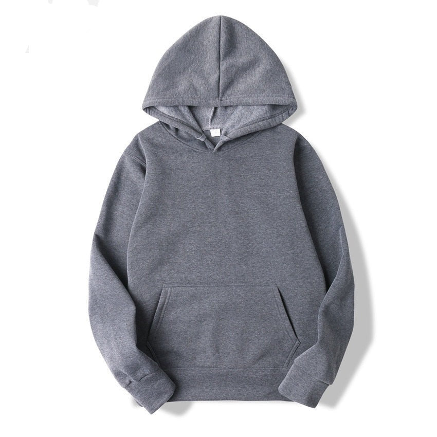 Felpa Hoodie colors unisex basic Dark Gray Insane Dress