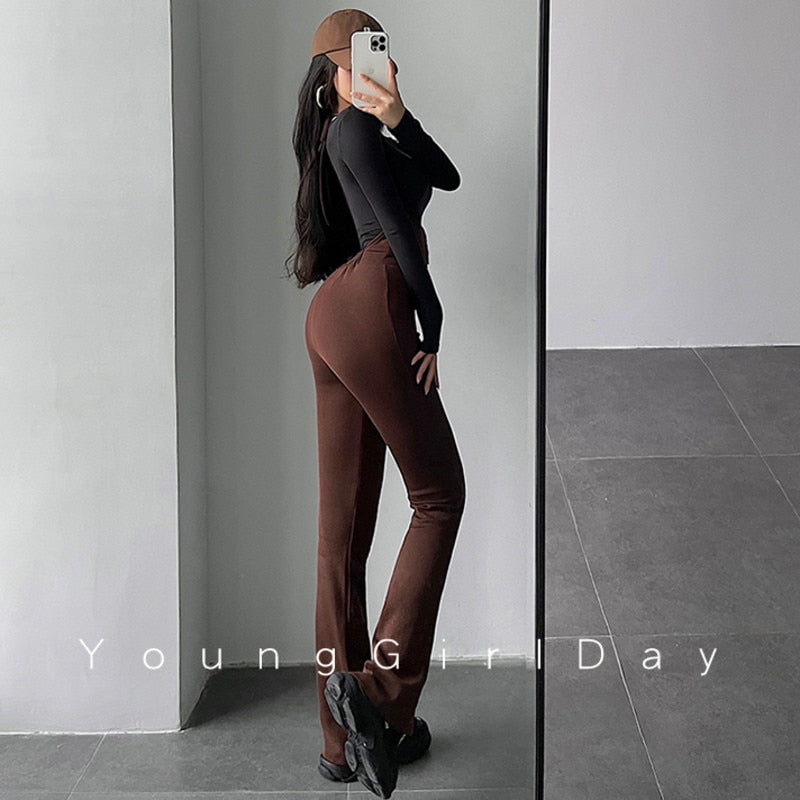 High Waist Slim Skinny Overalls Pants Women Insane Dress