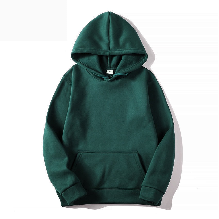 Felpa Hoodie colors unisex basic Dark Green Insane Dress