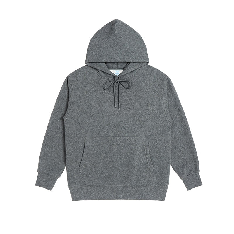 Winter Mens Thick Fleece Hoodies Unisex Heather gray Insane Dress