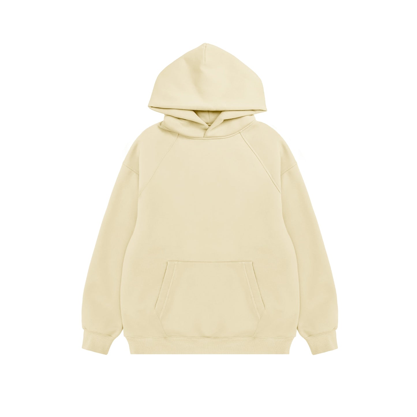 Tuta felpa hoodie basic unisex (Tops) Apricot Insane Dress