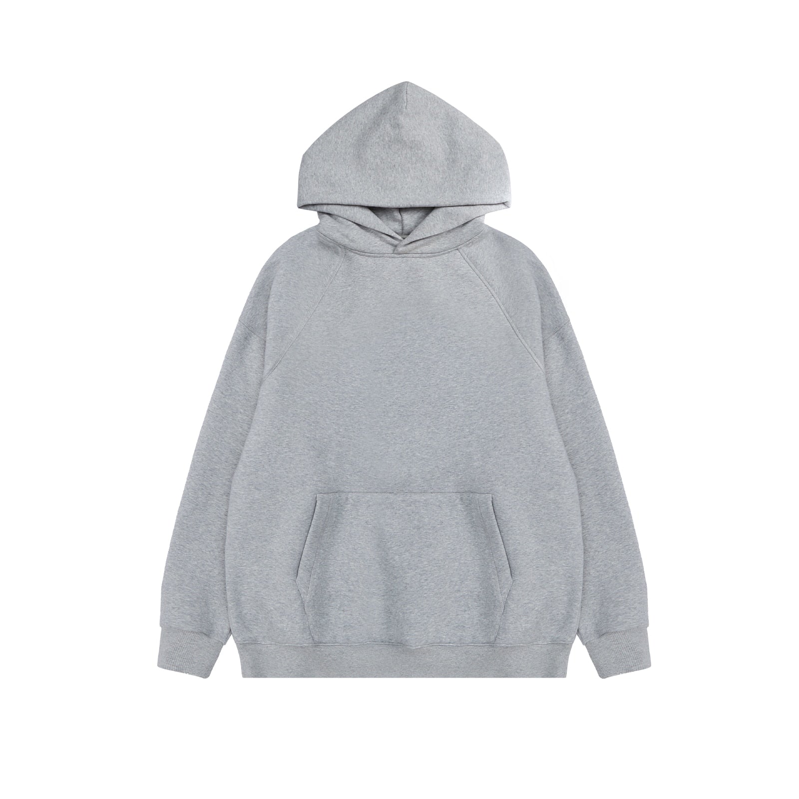 Tuta felpa hoodie basic unisex (Tops) Grey Insane Dress