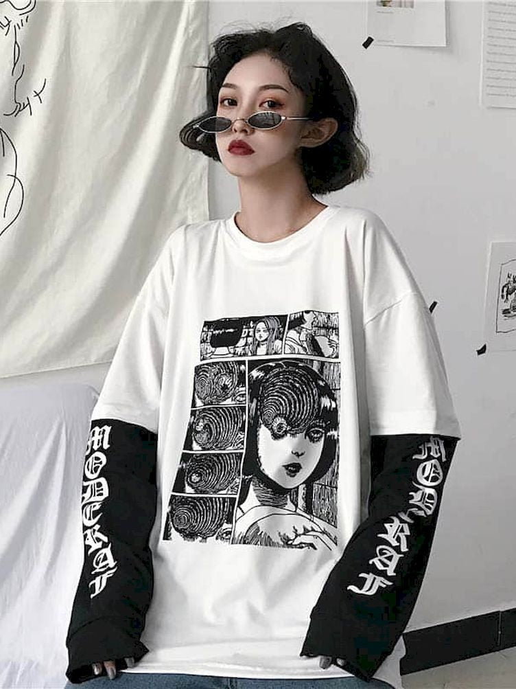 Tshirt Cartoon Punk Japanese Anime 2 Insane Dress