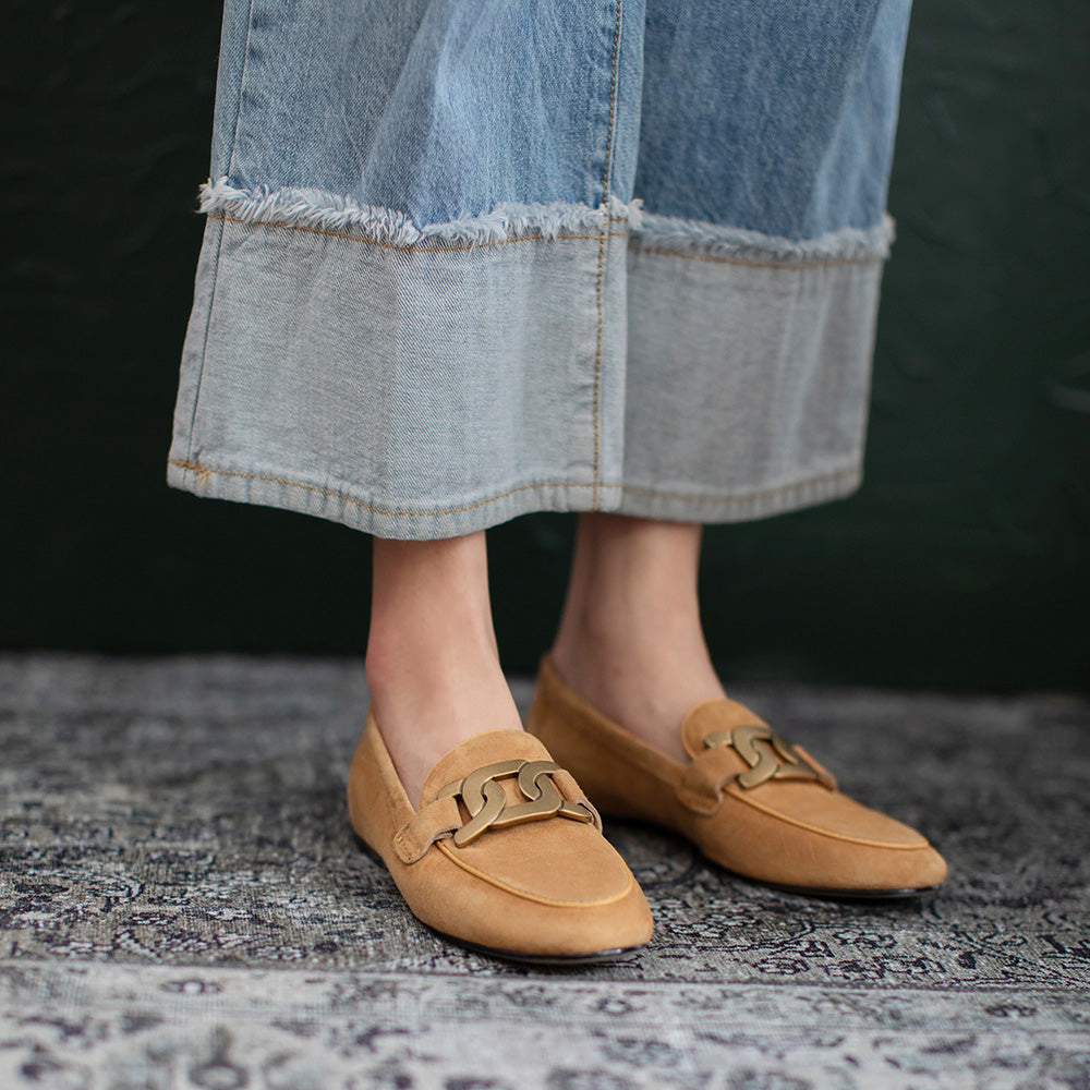 Mocassino suede icon Brown MUST HAVE