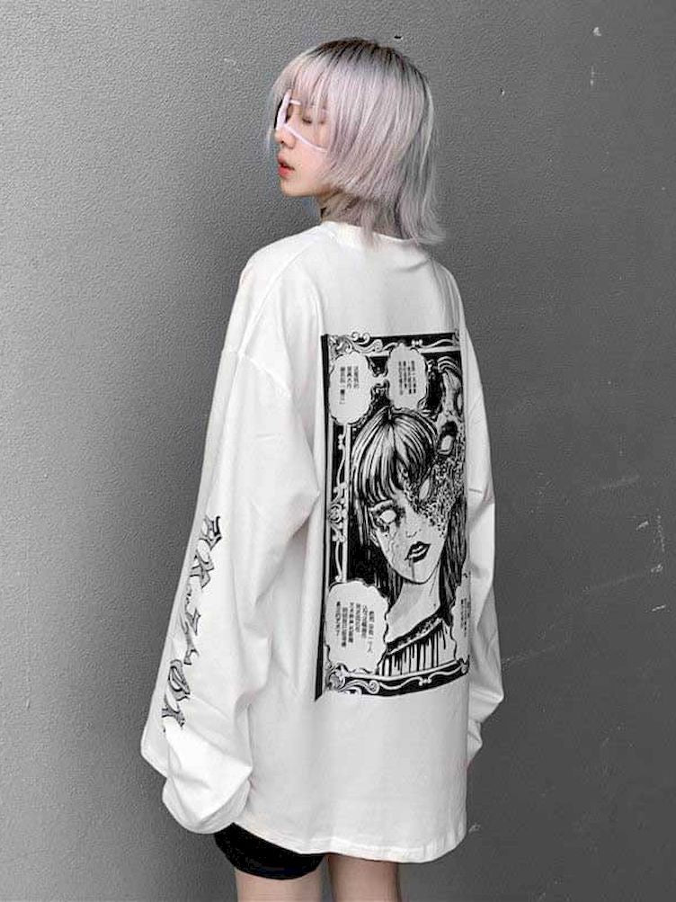 Tshirt Cartoon Punk Japanese Anime 1 Insane Dress