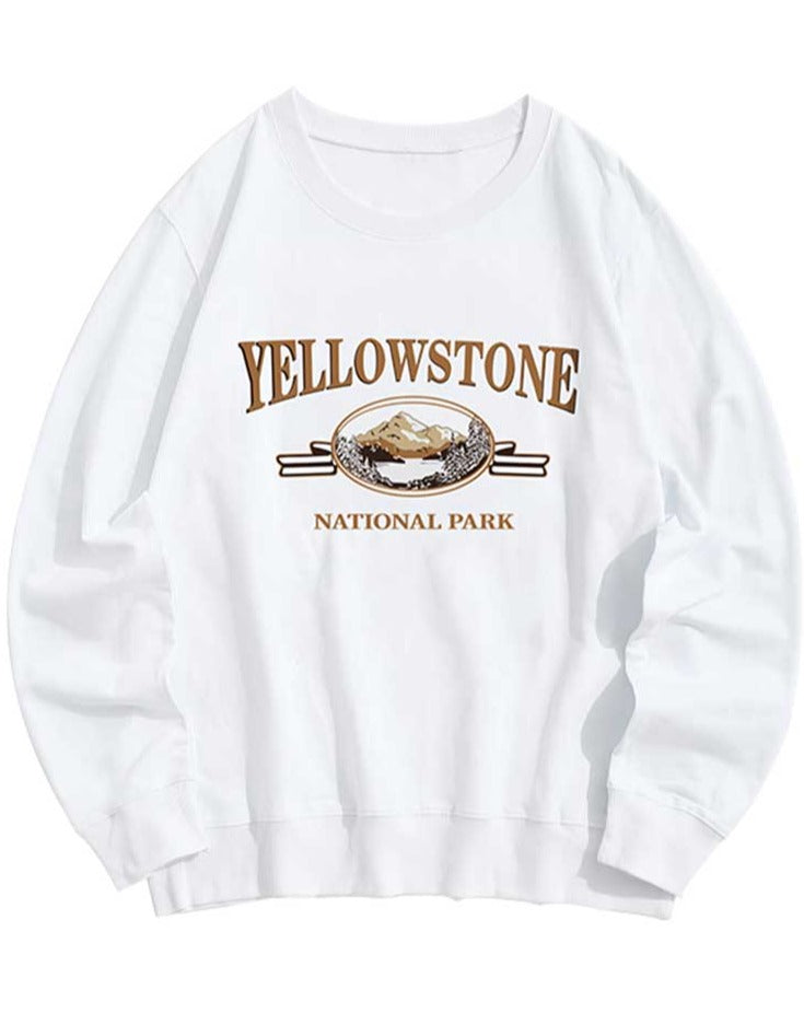 Felpa Yellowstone unisex vintage inspo Ivory Insane Dress