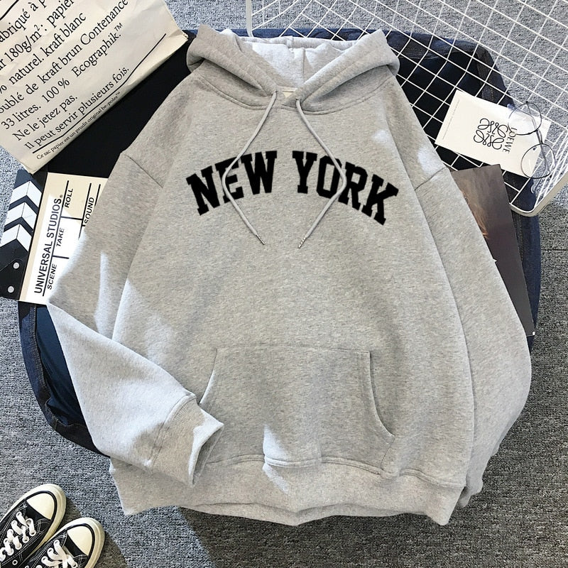 Felpa Hoodies New York unisex 22 Insane Dress