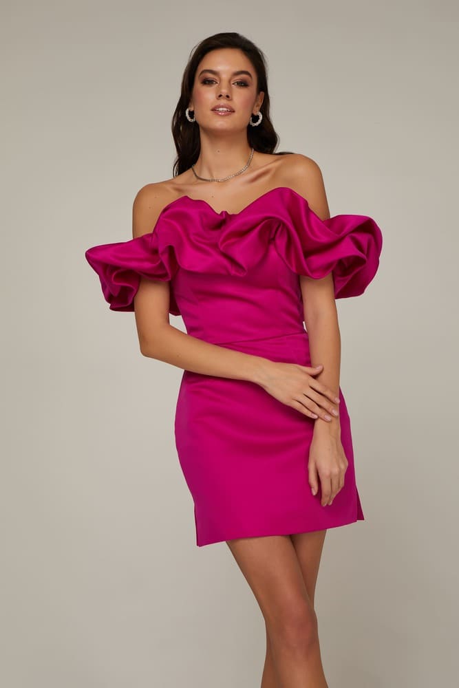 Abito Caleigh Rose Red Insane dress