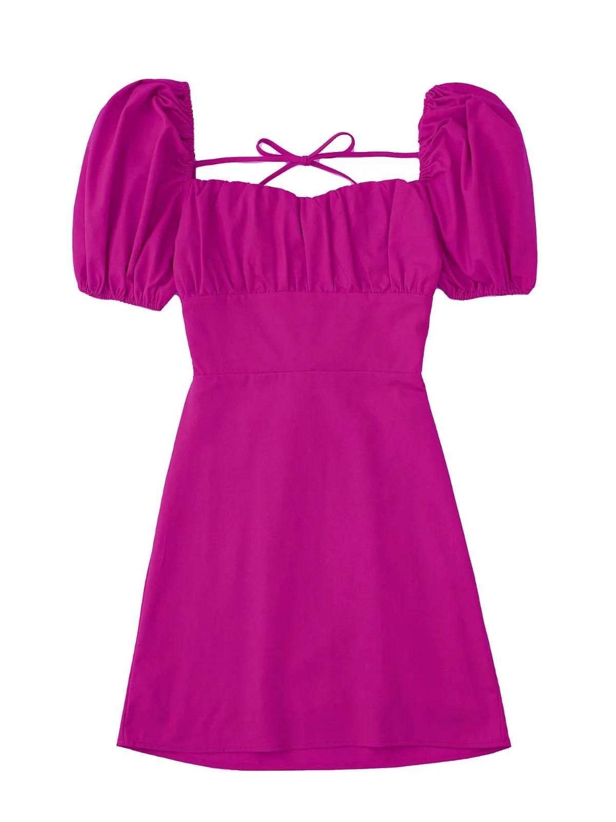 Abito corto donna balconcino purple Insane Dress