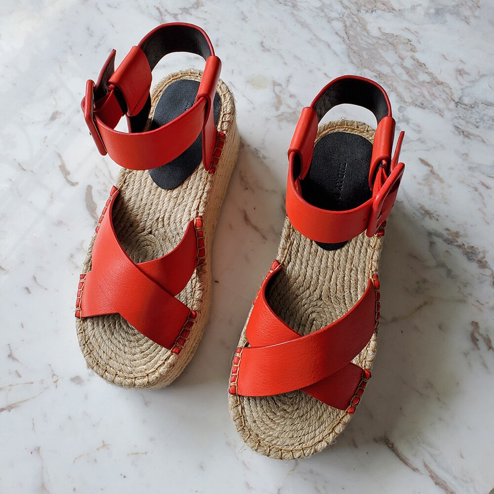 Espadrillas Georgia Red Insane Dress