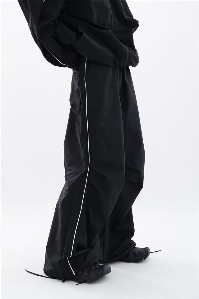 Tuta completa oversize tracksuit e pantalone Black coat Insane Dress