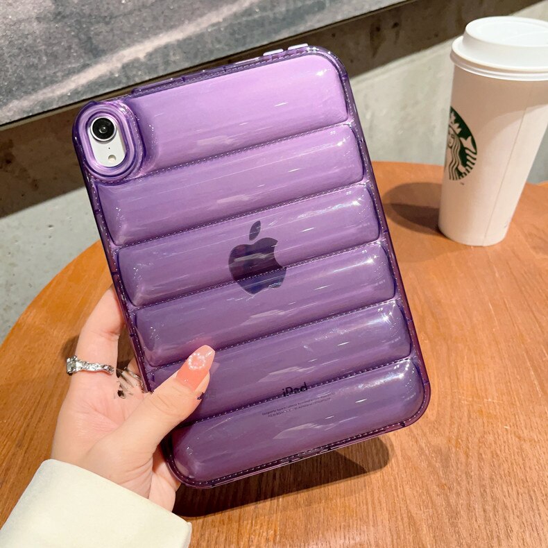 Apple Ipad case puffy Jacket Purple Insane Dress