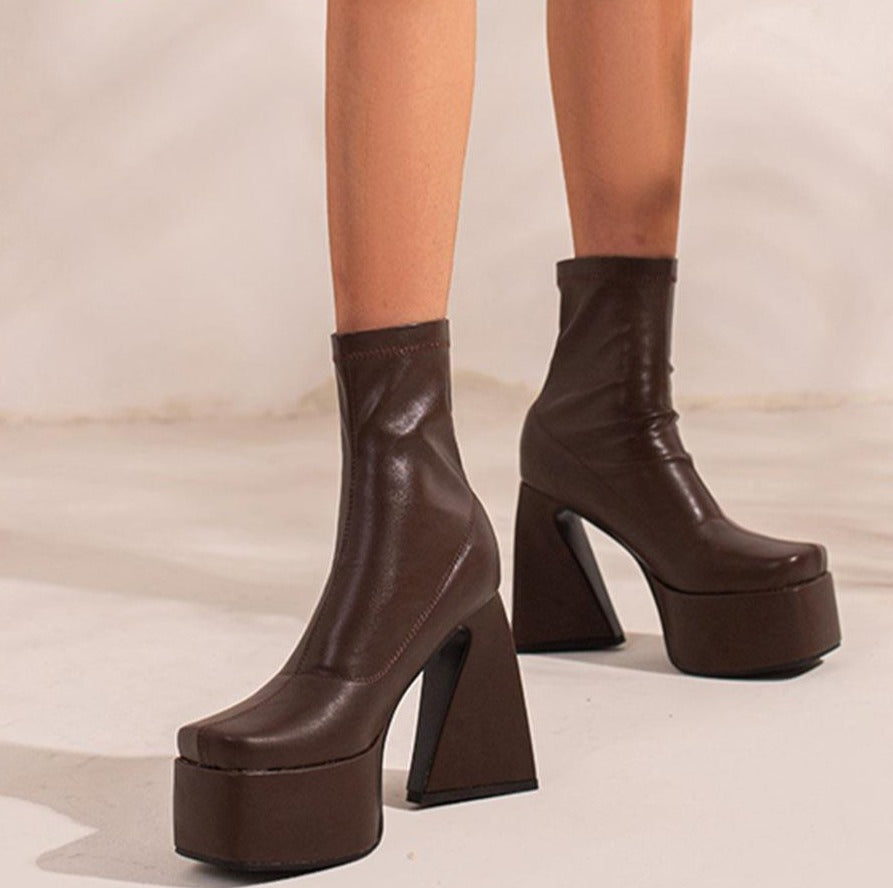 Stivale Anna Ankle Boots Zipper Insane Dress