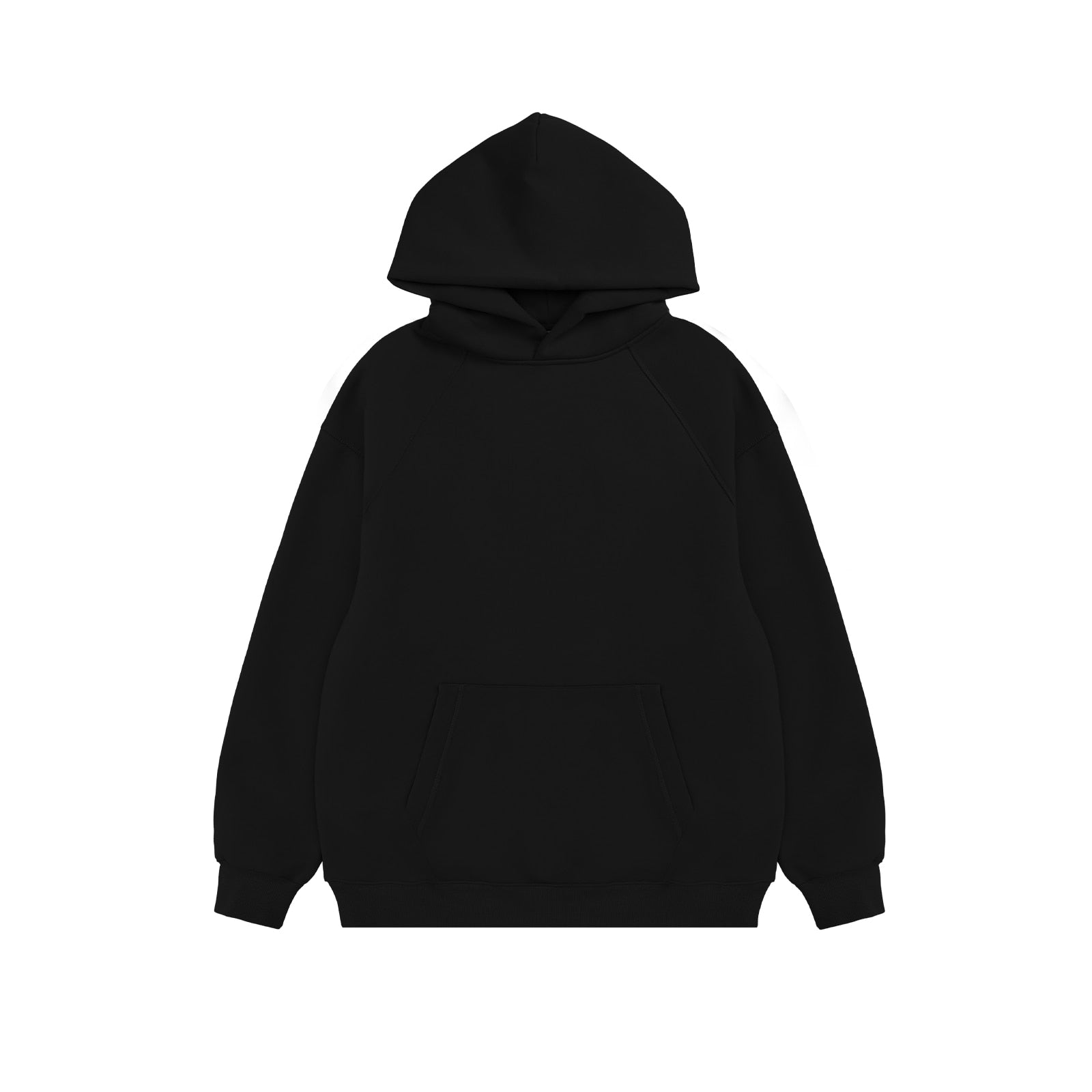 Tuta felpa hoodie basic unisex (Tops) Black Insane Dress