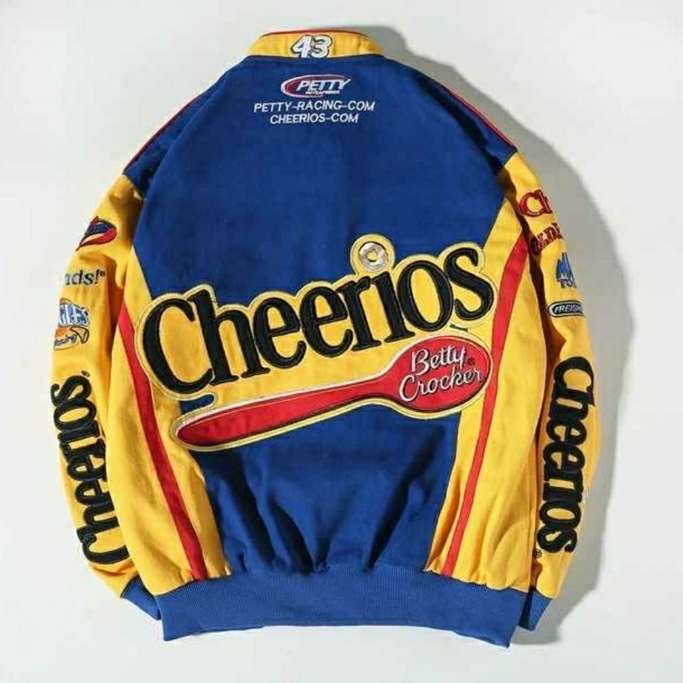 bomber Racing NASCAR Varsity Jacket vintage inspo ricamato Insane Dress