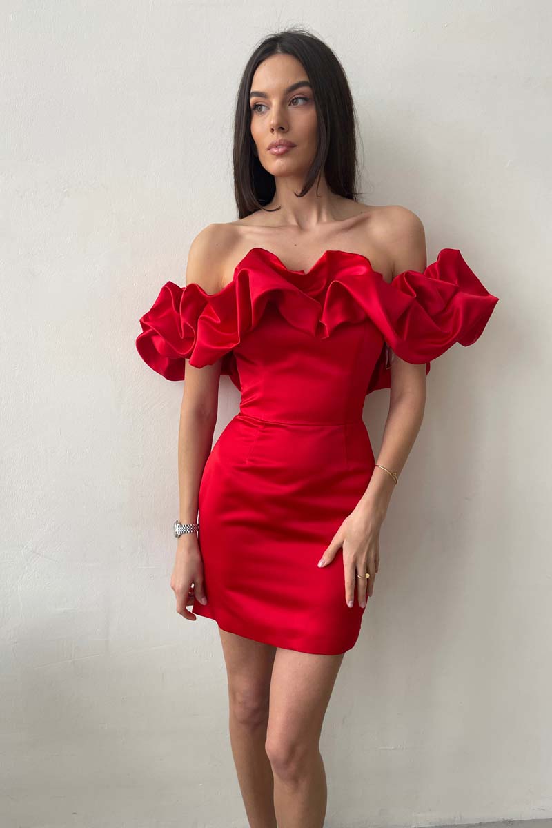 Abito Caleigh Red Insane dress