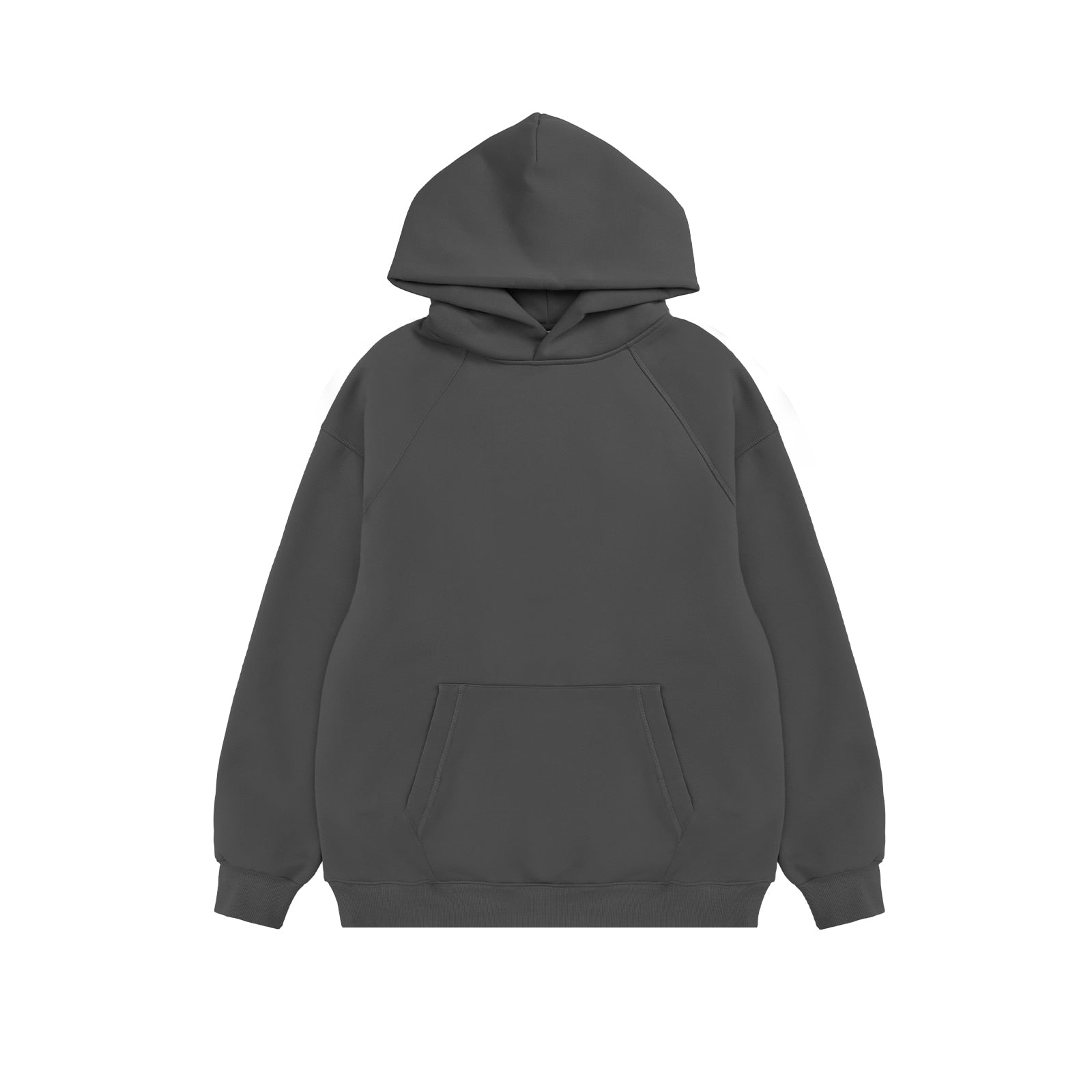 Tuta felpa hoodie basic unisex (Tops) Dark grey Insane Dress