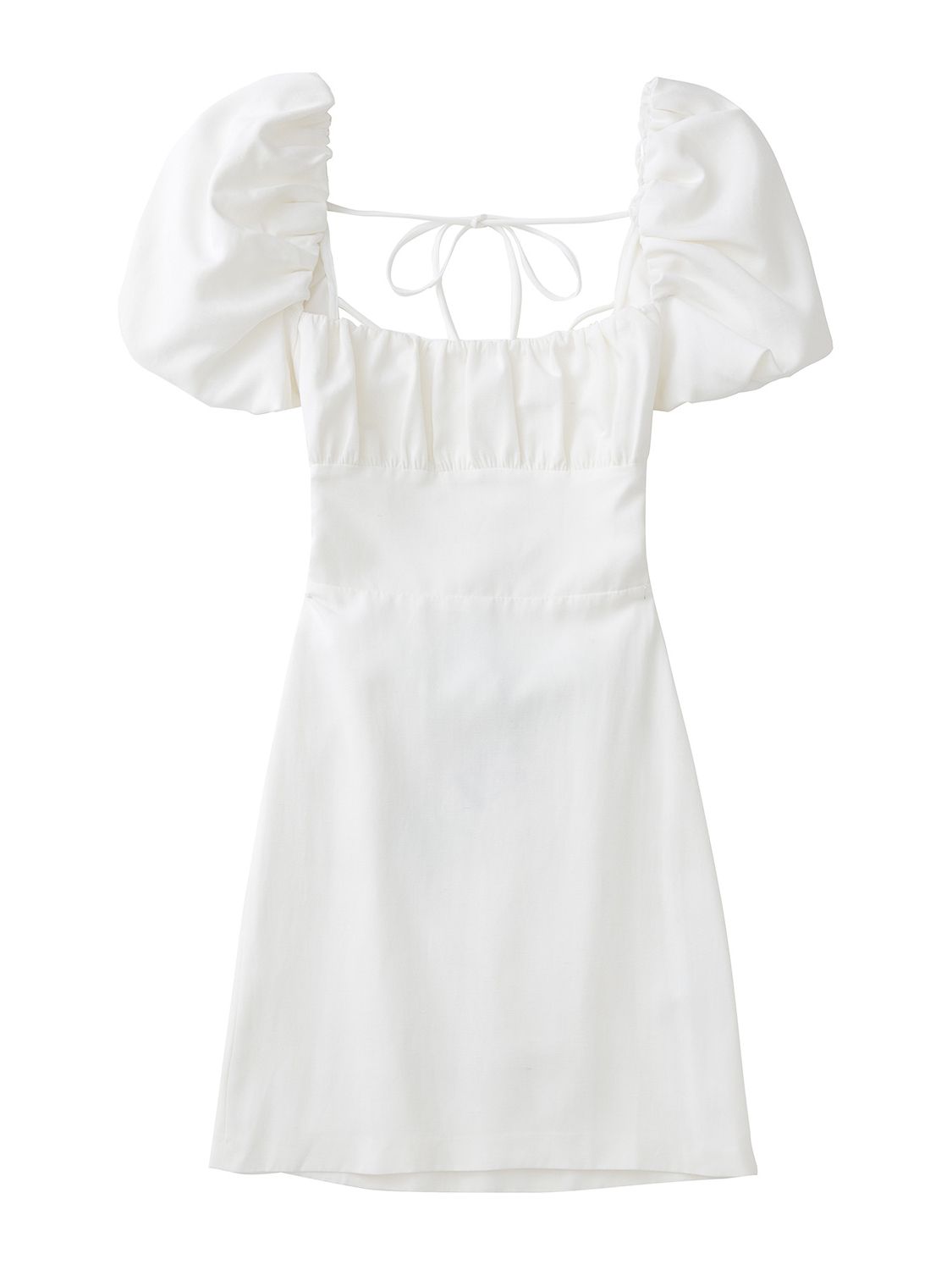 Abito corto donna balconcino white Insane Dress