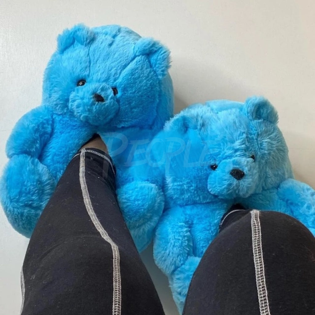 Ciabatte Teddy Bear Blue MUST HAVE