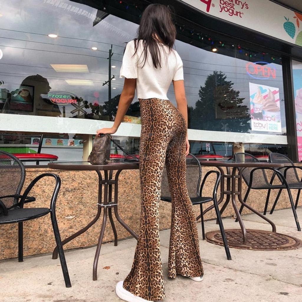 High Waist Leopard pants leopard MUST HAVE