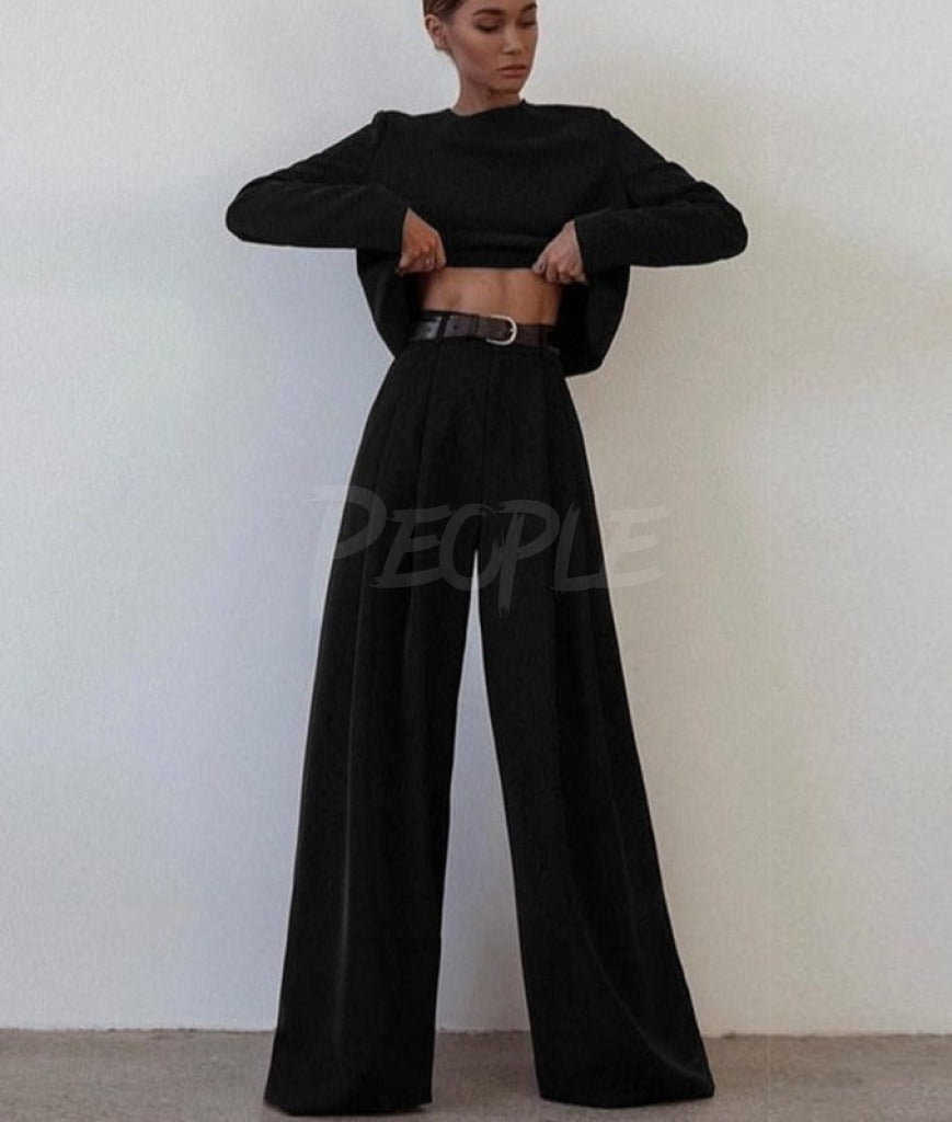 Wide Pants Palazzo nero Insane dress