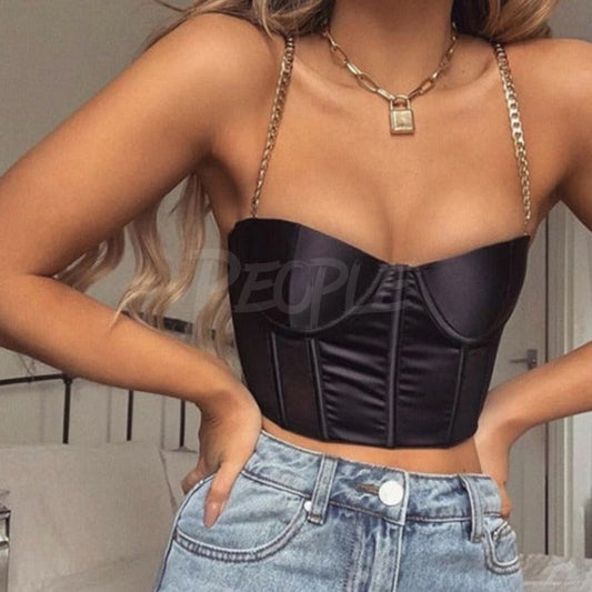 crop top Zowie black MUST HAVE