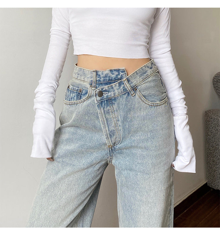 Jeans distorted BLue MUST HAVE