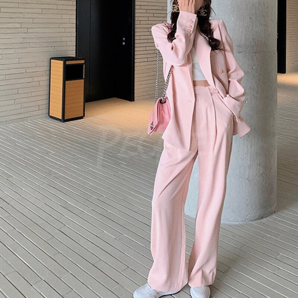 completo giacca e pantalone Pink MUST HAVE