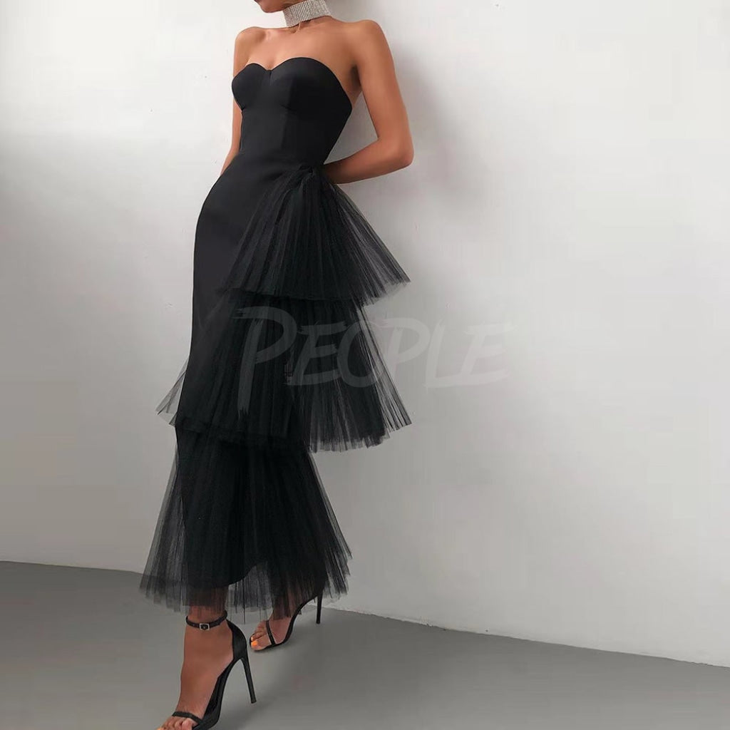 Abito balze black Insane dress