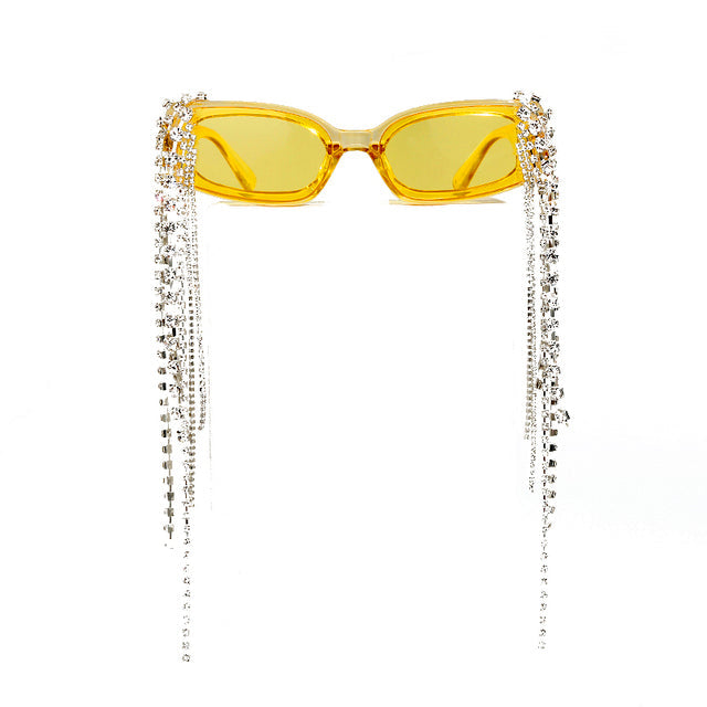 Occhiale Strass yellow MUST HAVE