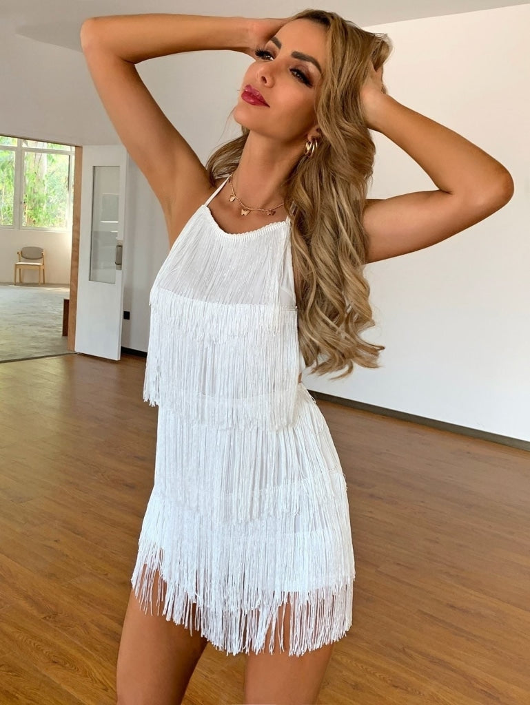 abito Evie White Insane dress