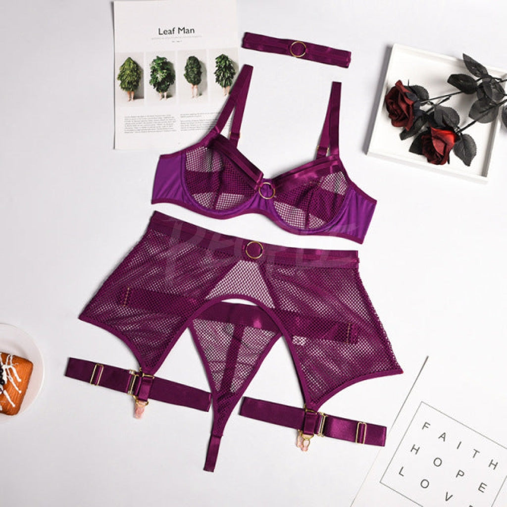 Co-ord bra set purple MUST HAVE