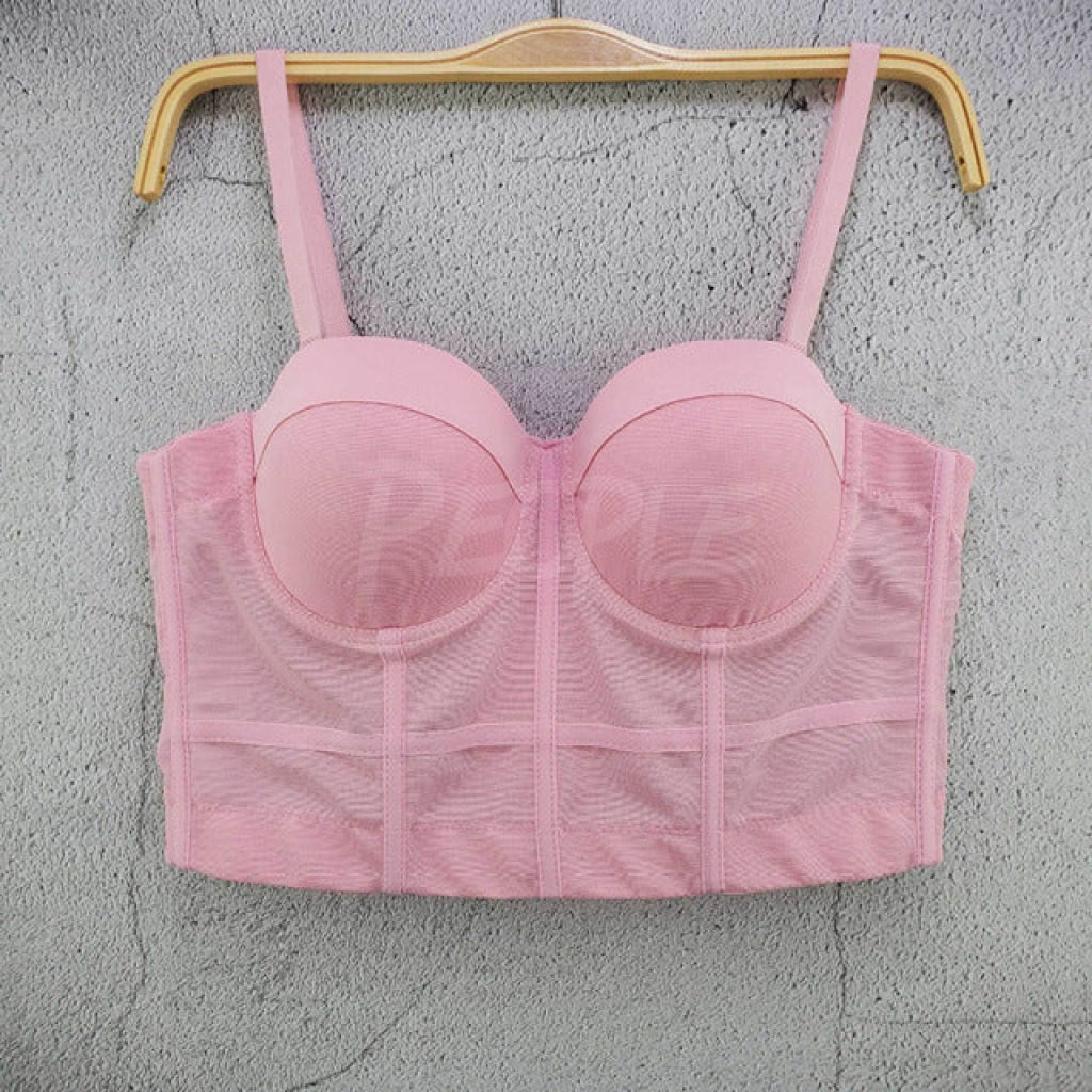 Top Bra gabbia Pink MUST HAVE