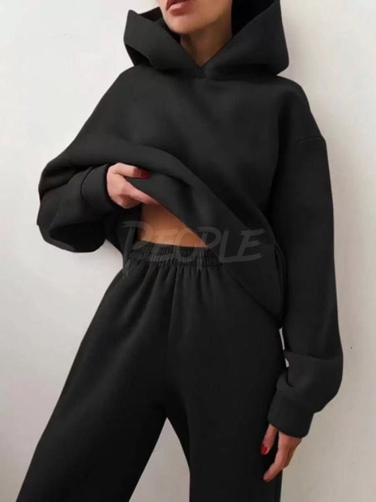 completo tuta Oversize Black MUST HAVE