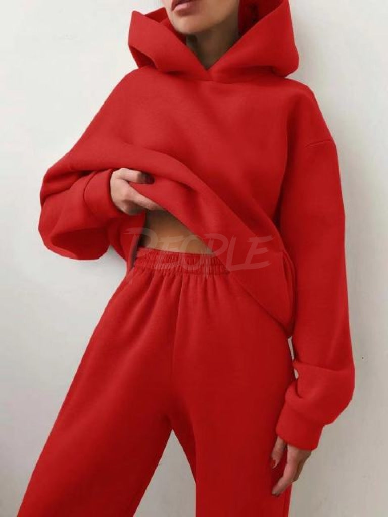 completo tuta Oversize Red MUST HAVE