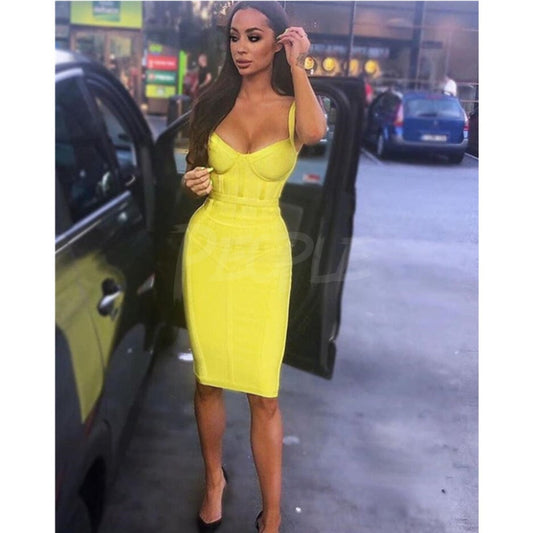 abito Lemon Yellow Insane dress