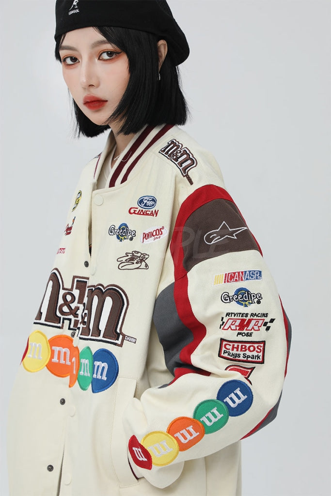 Bomber ricamato M&M Insane dress