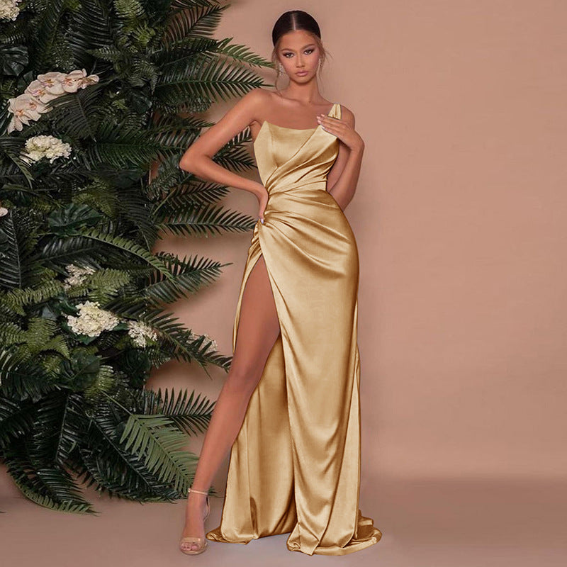 Abito lungo Mara Champagne Insane dress