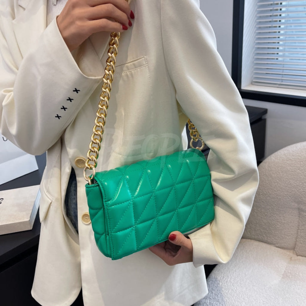 Borsa alanais Green Insane dress