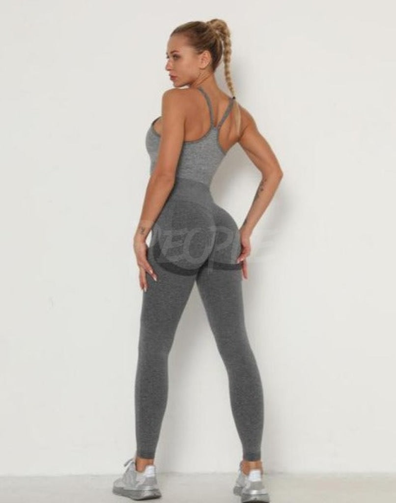 Sets Skinny Push Up Gym grigio Insane dress