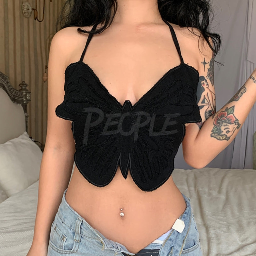 top Butterfly Black One Size MUST HAVE