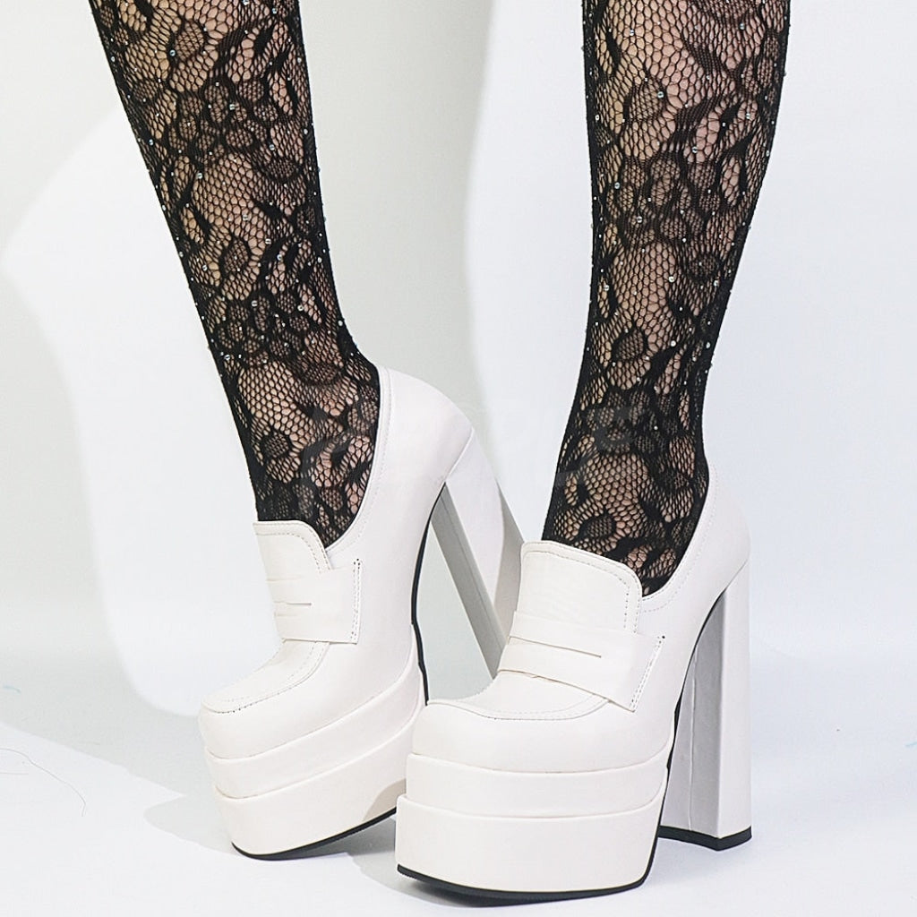 Sandalo High-heel Lilith White MUST HAVE