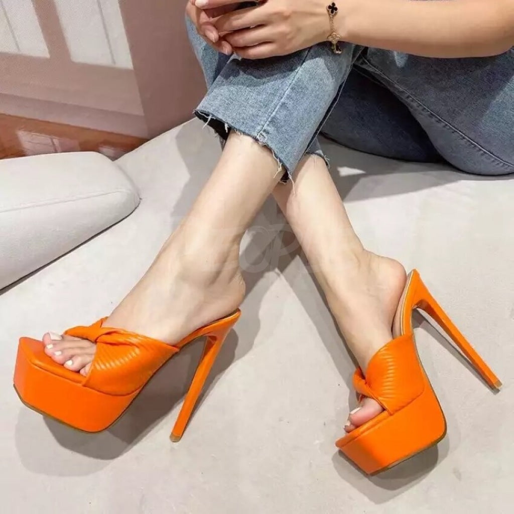 Sandalo JACQUELYN orange MUST HAVE