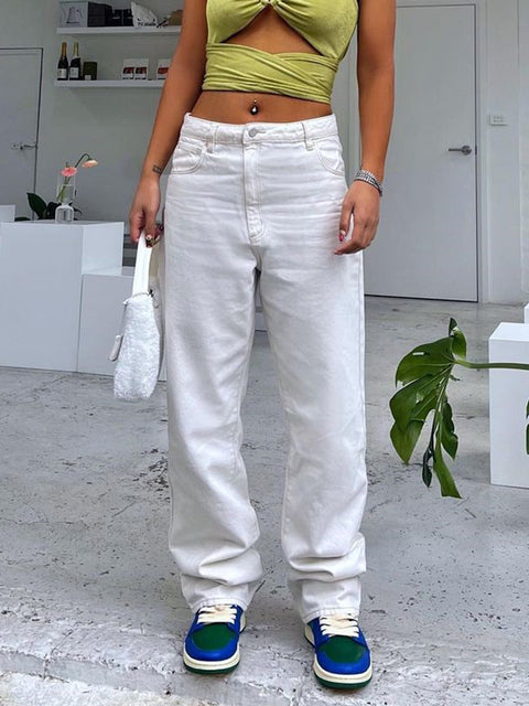 Jeans baggy White MUST HAVE