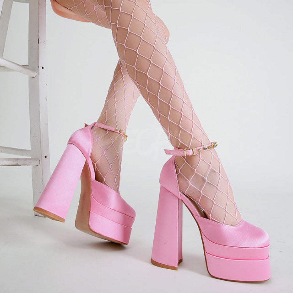 Tacco Camilla economy pink silk MUST HAVE